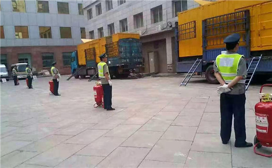 介休租赁发电机案例